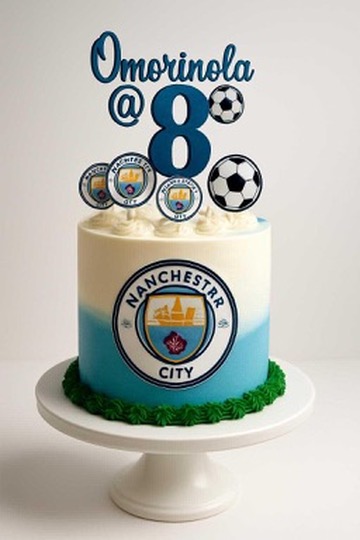 8" 4 layers whipped cream cream