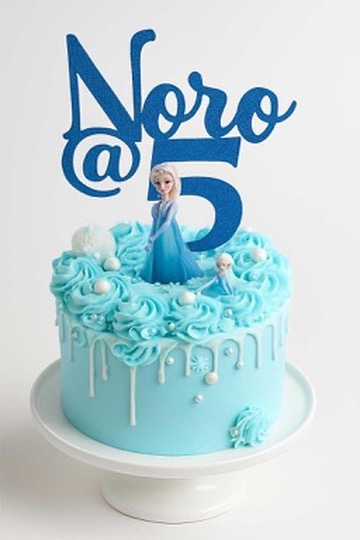 8" 3 layers whipped cream