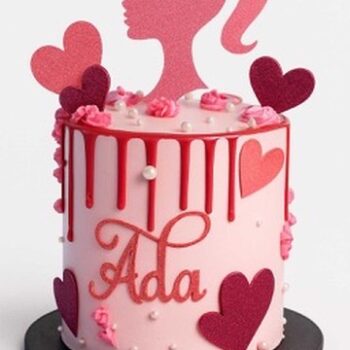 8" 3 layers whipped cream