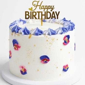 10” 3 layers whipped cream