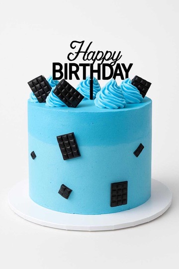 8" 3 layers whipped cream