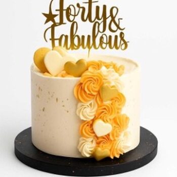 10" 3 layers whipped cream