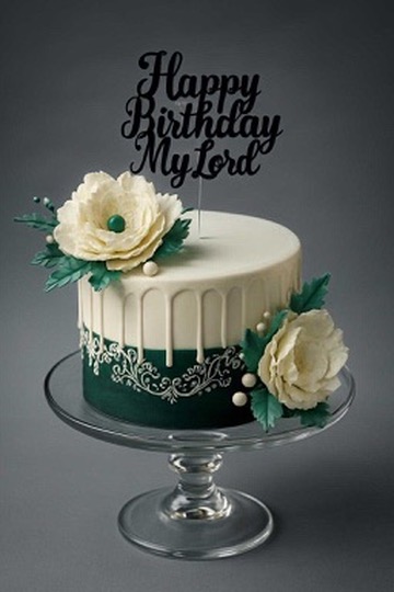 10" 3 layers fondant