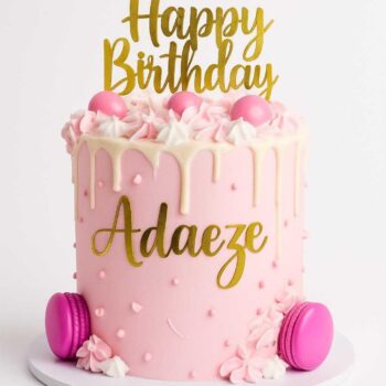 8" 3 layers whipped cream