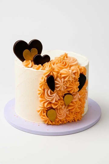 10" 2 layers whipped cream