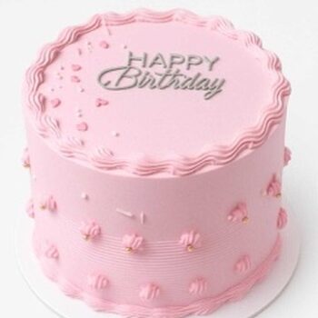 8" 3 layers whipped cream